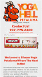 Mobile Screenshot of bikramyogapetaluma.com